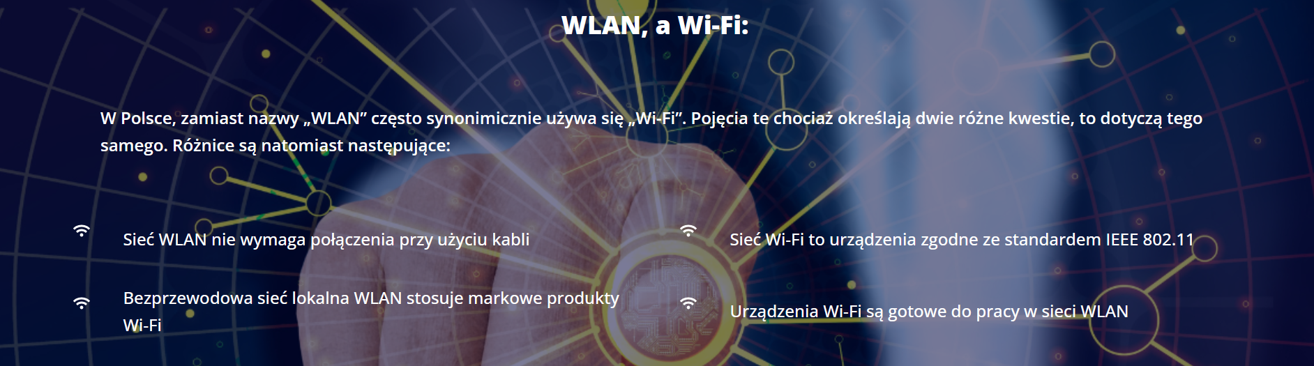 różnice WLAN Wifi różnice WLAN Wifi